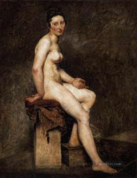  Rose Pintura - La señorita Rose Romántica Eugène Delacroix